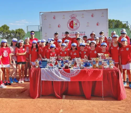 campeonato tenis caceres niños